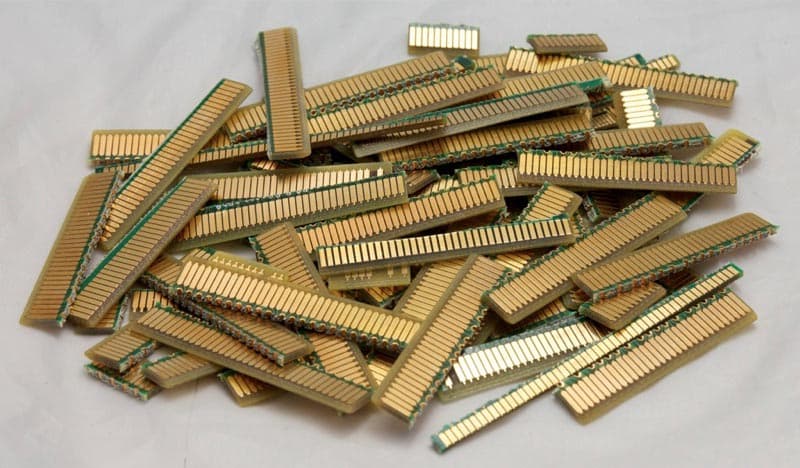 Gold finger graphic card circuit board purchased by Multi World Trading
